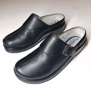 Klogs Footwear Women's Austin Smooth Work Clogs, Black Size- 11 M